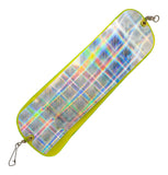 Chartreuse - Silver Plaid - Hot Spot Flasher