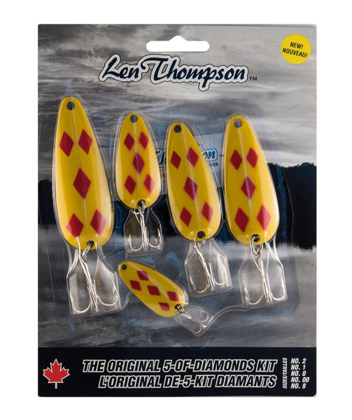 K5 YR - 5pc Yellow & Red Five of Diamonds TM Kit
